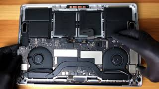 MacBook Pro 15quot 2016 A1707 Teardown  Touch Bar  Wymiana matrycy ZbitaSzybkapl [upl. by Fairfax]