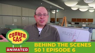 Behind the Scenes  Corner Gas Animated Season 1 Episode 6  Shelter Skelter [upl. by Ennazus]