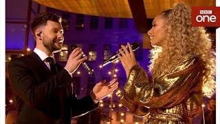 Calum Scott and Leona Lewis duet You Are The Reason live  The One Show  BBC One [upl. by Benetta332]