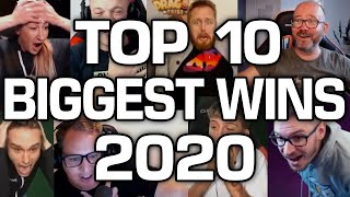 Top 10  Streamers Biggest Wins of 2020 [upl. by Hallsy]