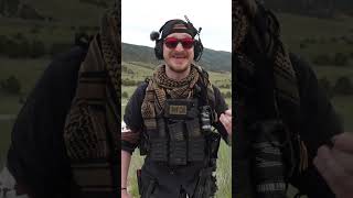 Testing With Airsoft guns shorts tactical gun funny shooting airsoft pistol glock milsim [upl. by Leiahtan]