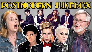 ELDERS REACT TO POSTMODERN JUKEBOX Vintage style Justin Bieber and Drake [upl. by Onitsirc106]