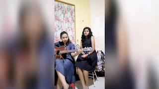 Sandaganawa සඳගනාව  DHANITH SRI  Cover by Matheesha Tharkani amp Nethma Dewanji [upl. by Arlette253]