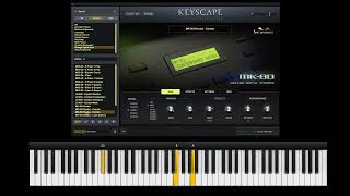 Keyscape Vintage Digital Keys Demo no talking [upl. by Jews]