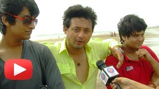 Swapnil Joshis SunBurn With Por Bazaar Team  Exclusive Interview  Latest Marathi Movie [upl. by Linsk]