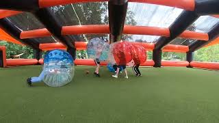 Sportamp Bien Bubble Foot Tours EVG Wilou 0806 au parc Sportamp Bien de Monnaie [upl. by Annirak]