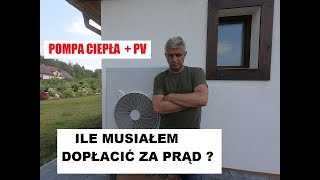 Pompa ciepła  PV Ile płacę za prąd  Dla niecierpliwych wszystko w opisie [upl. by Mariette670]