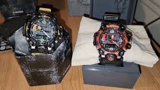 CASIO GWG 2000 amp GWG 2040 FR 40TH ANNIVERSARY LIMITED MUDMASTER GSHOCK DETAILED COMPARISON [upl. by Ellehciram769]