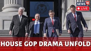 US News LIVE  House GOP LIVE News  Mike Johnson LIVE  Tom Emmer  USA News Today  News18  N18G [upl. by Peltz]