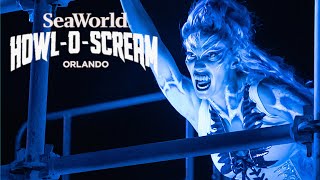 Lets Explore HowlOScream 2024  SeaWorld Orlando [upl. by Aitnohs]