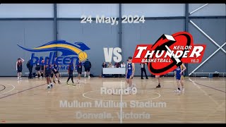 20240524 Thunder 16 3 v Bulleen Boomers 16 3 [upl. by Baese650]