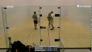 2024 US Squash Doubles Championships  FRI  GBAD [upl. by Earased57]