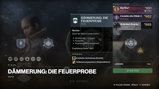 Destiny 21080 Feuerprobe 950 quotLegendequot 100K  4211220Baum der Wahrscheinlichkeiten HDPS4 [upl. by Cattier]