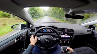 VW Golf 10 TSI DSG  small engine great car REVIEW [upl. by Lenhart]