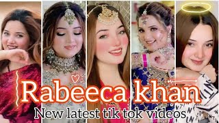 Rabeeca Khan new TikTok video😍  latest TikTok rabesian  love trending crew rabeecamine [upl. by Kentigera528]