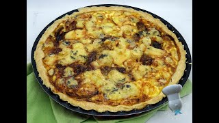 Recette quiche oignons bleu du Vercors [upl. by Davita]