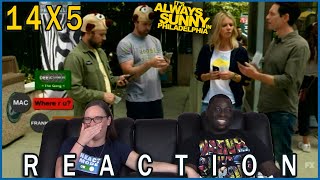 Its Always Sunny in Philadelphia 14x5 The Gang Texts Reaction FULL Reactions on Patreon [upl. by Jacquetta]