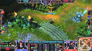 SHR vs SSW  2014 World Championship Final G2 [upl. by Adle863]