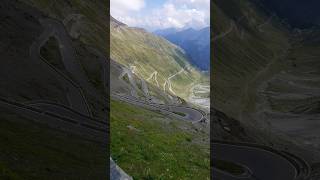 Passo dello Stelvio 🇮🇹 👑2757m Stilfser Joch shorts cycling climb loveitaly [upl. by Rehotsirk330]