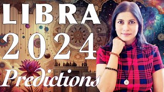 LIBRA 2024 predictions  theme of the year [upl. by Navlys]