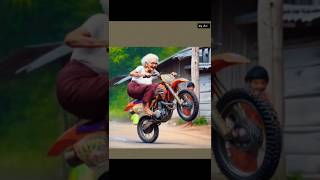 Grandma bike rideyoutubeshortstrendingviralshort viralvideoshotsfeed [upl. by Yesnnyl836]