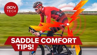 The Secret To Bike Saddle Comfort [upl. by Ydnolem49]