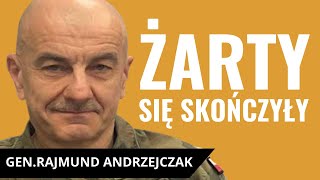 GENERAŁ RAJMUND ANDRZEJCZAK Powinniśmy przywrócić powszechny pobór do wojska Żarty się skończyły [upl. by Larrad]