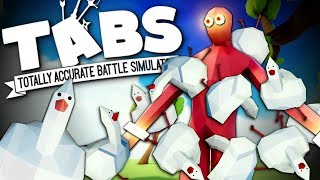 YOUR ARMIES vs MY CHICKENS  Viewer Matches  Totally Accurate Battle Simulator TABS [upl. by Llemmart]