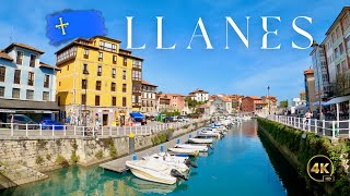 Walk through a Spanish port town 🇪🇸 LLANES ASTURIAS [upl. by Adaner]