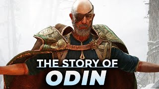 God of War Ragnarok The Story of ODIN the All Father  All Odin Scenes  Dialogue [upl. by Gaeta]