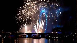 London Fireworks 2012 HD full 12minute display [upl. by Bergren183]