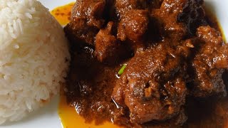 Chicken Red Curry Mangalorean Recipe  Chicken Red Masala Curry Mangalore style [upl. by Yeldua]