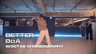 Better  BoA  Wootae Choreography  DFS STUDIO [upl. by Ahcsap]