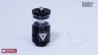 IJOY Limitless Dual Post RDTA Atomizer Unboxing  Gearbestcom [upl. by Nebeur646]