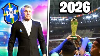 🇧🇷Testei o ANCELOTTI como técnico do BRASIL NA COPA DE 2026 FIFA 23 [upl. by Erehpotsirhc]