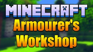 Minecraft ARMOURERS WORKSHOP Mod  Create Custom Armor Minecraft v1710 Mod Spotlight [upl. by Enyamert465]