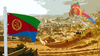 Eritrea Flag Animation  National Anthem  2024 [upl. by Relda]