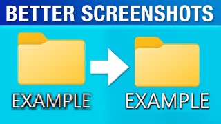 A Simple Trick for High Quality Screenshots in Windows [upl. by Corbet508]