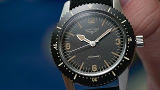 The Longines Skin Diver Watch – a throwback to the golden age of diving [upl. by Drais]