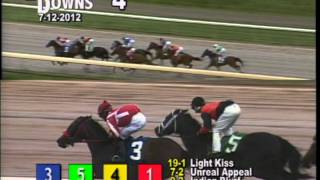 Louisiana Downs 71212 Race 4 [upl. by Slaby]