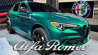 2022 Alfa Romeo Stelvio Quadrifoglio 505HP 060 36sec Walkaround Visual Review [upl. by Adnawot]