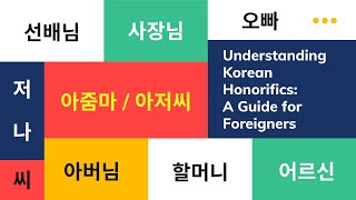 Understanding Korean Honorifics A Guide for Foreigners [upl. by Htiaf]