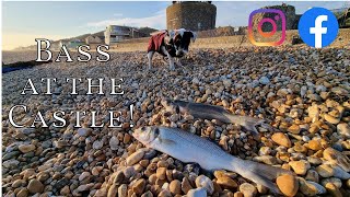 Fishing Sandgate Castle Kent Great session at the castle Minimal bait [upl. by Bouldon]