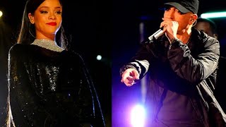 Rihanna amp Eminem performs Monster on The Concert For Valor 4K [upl. by Aniela551]