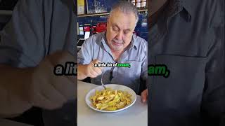 Ermanno Tastes AMAZING Penne Gorgonzola 🍝 [upl. by Day]