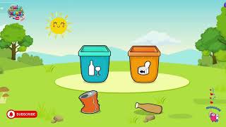 Let’s Keep Nature Clean  Fun Learning for Kids  Little Kids YT [upl. by Wiles]