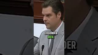 Matt Gaetz you just said your answer why we do to Air Force General [upl. by Bill]