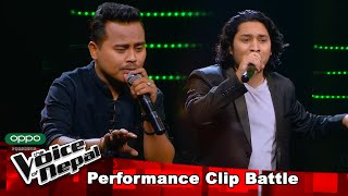 Bikki Vs Ashim quotDaiba Heyquot Battle Round  The Voice of Nepal 2021 [upl. by Adnelg]