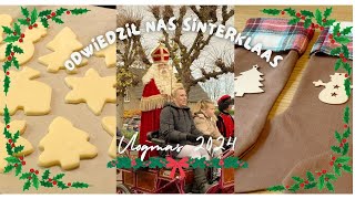 4 Vlogmas Odwiedził nas SinterklaasPieczemy ciasteczkaDIY Świąteczne skarpety [upl. by Nomsed]