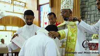 Ordination to Diaconate and Minor Orders [upl. by Eerrehs]